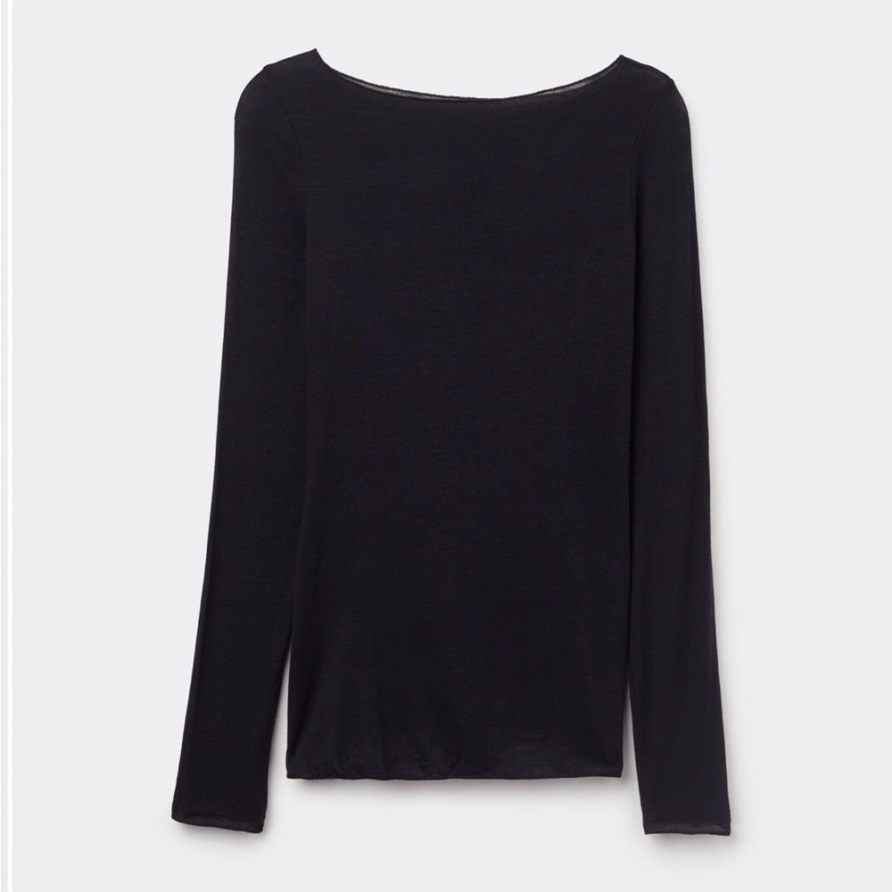 intimissimi - Boat Neck Modal Cashmere Ultralight Top XL